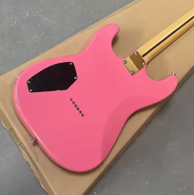 Hallo Kitty Pink Gitarre