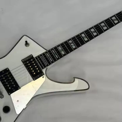 Iceman White Guitar